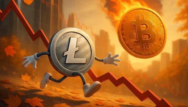 Как поведёт себя Litecoin при падении биткоина осенью 2025 года