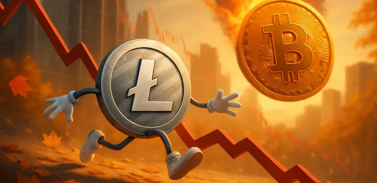 Как поведёт себя Litecoin при падении биткоина осенью 2025 года